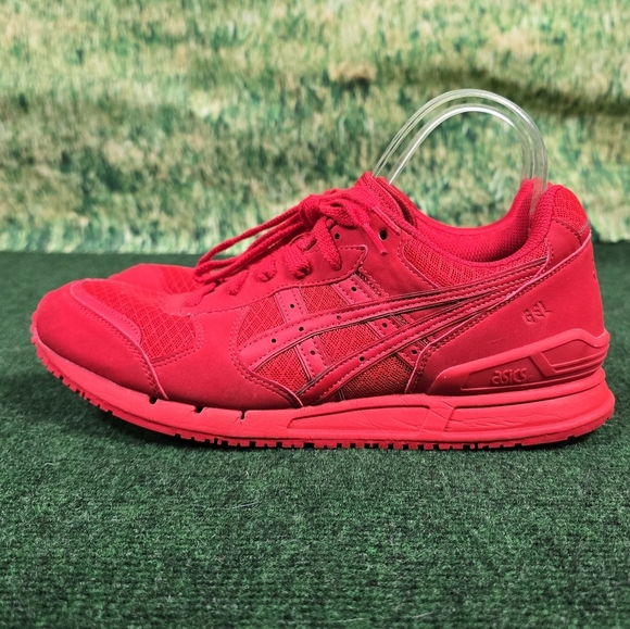 ASICS | Gel Lyte Classic Red On Red Mens Sneakers -Size 8 - Picture 13 of 16